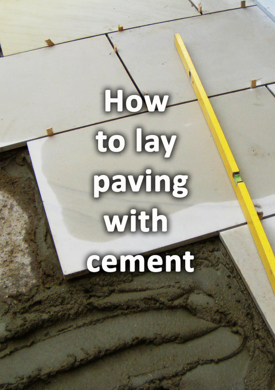 How to Lay Paving Slabs on Concrete - Oxcrete