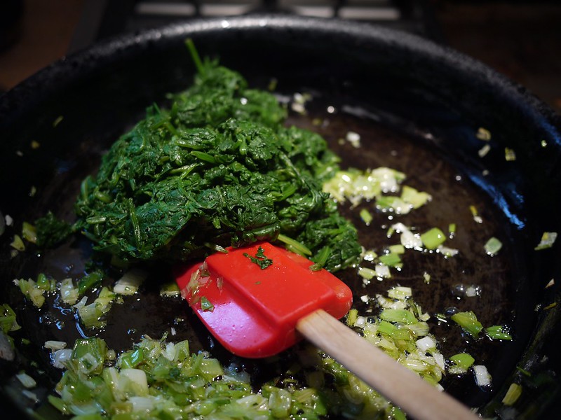 Cooking with nettles