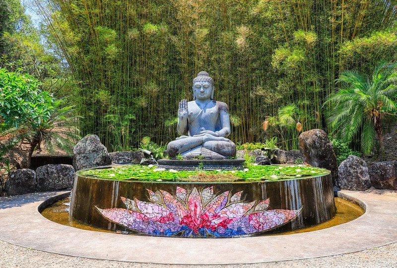 Japanese garden shrine