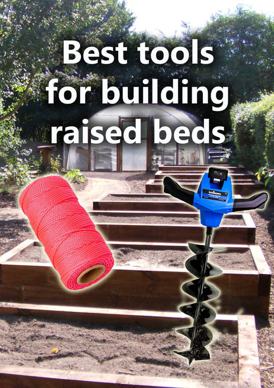 Tools for building raised beds