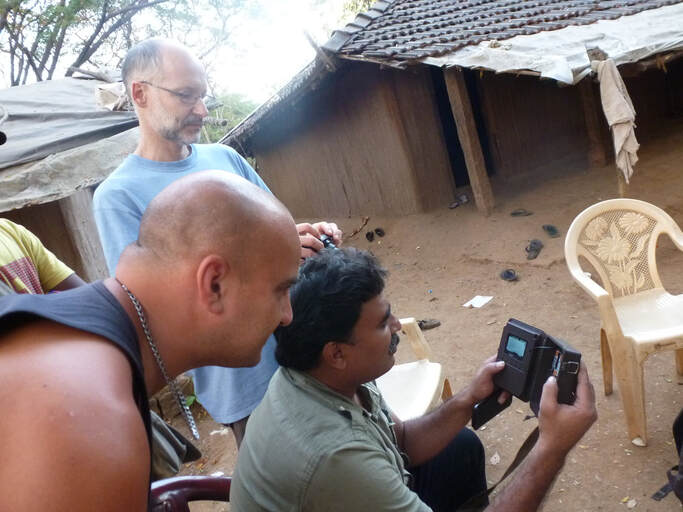 Camera trapping leopards Mumbai Paul Nicolaides