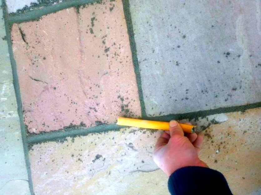 pointing paving