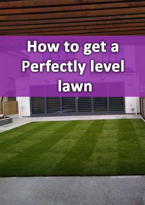 How to get a perfectly level lawn