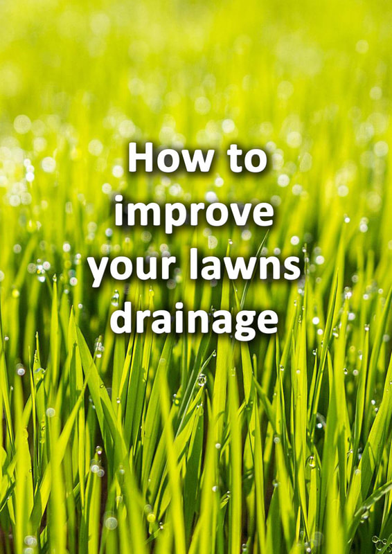 How to improve your lawns drainage
