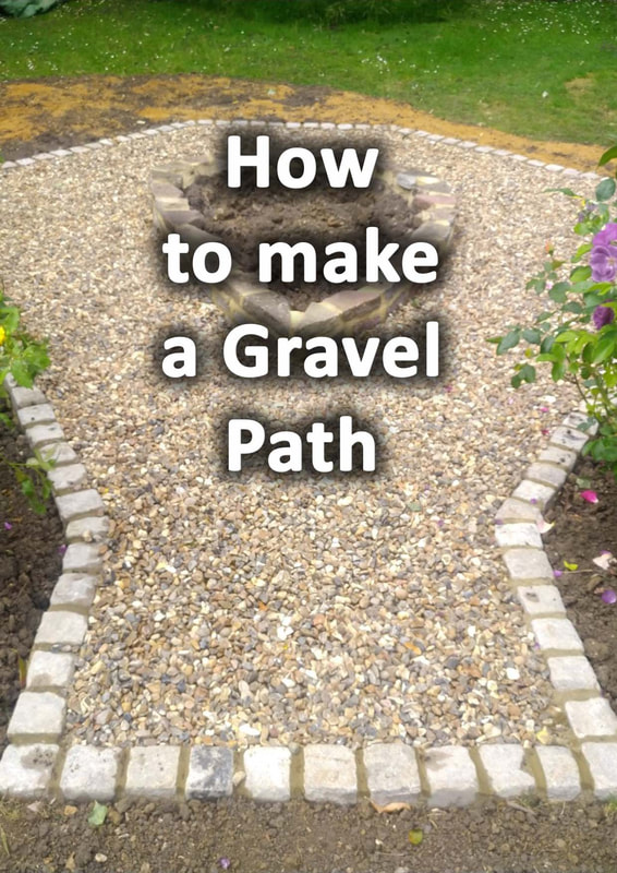 How to make a gravel path