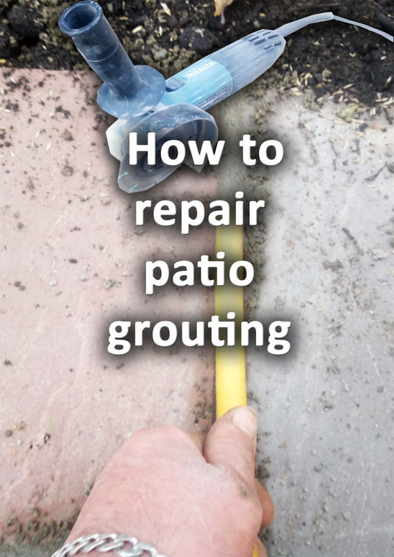 How to repair patio grouting 
