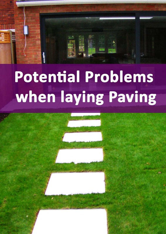 Considerations of laying paving
