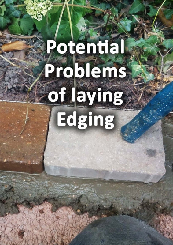 Potential problems of laying paving