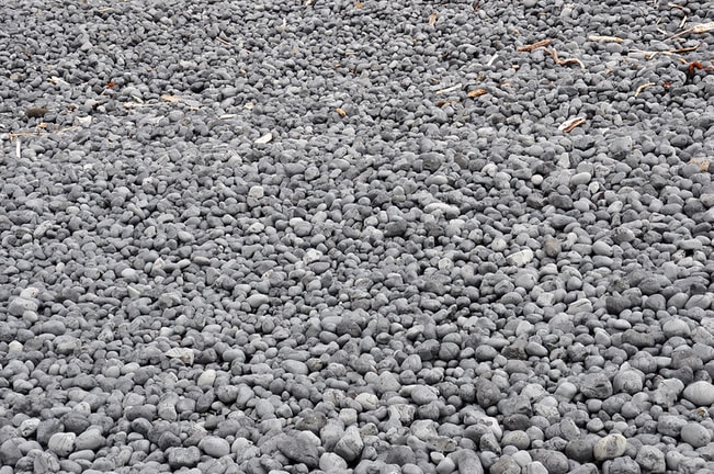 loose gravel