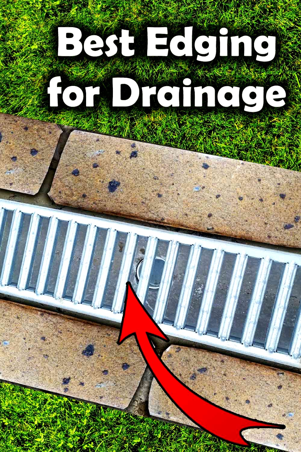 Edging for drainage