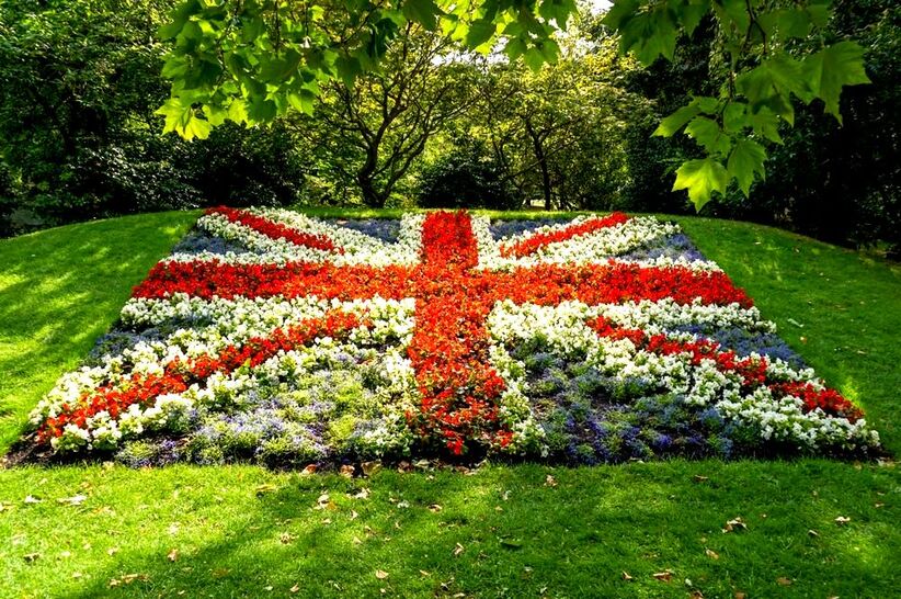 British planting colours