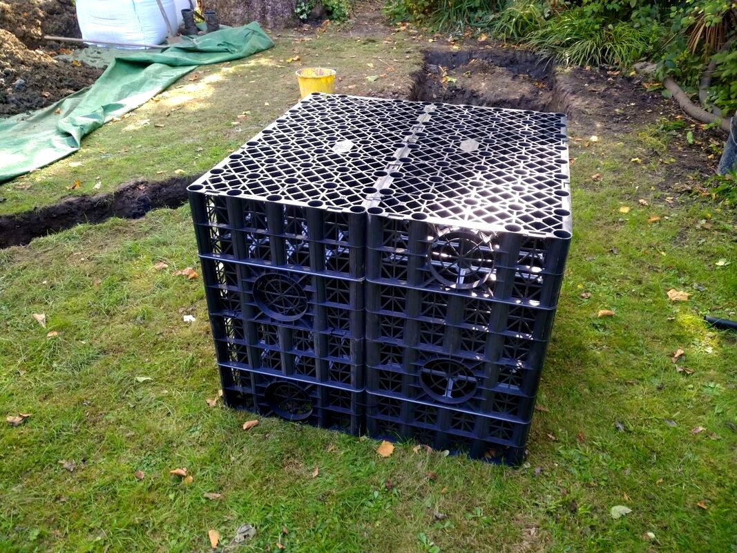 drainage soakaway crates