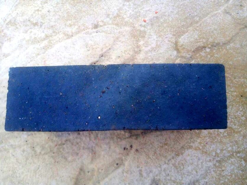 Blue engineering bricks