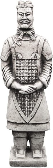 Japanese warrior statue
