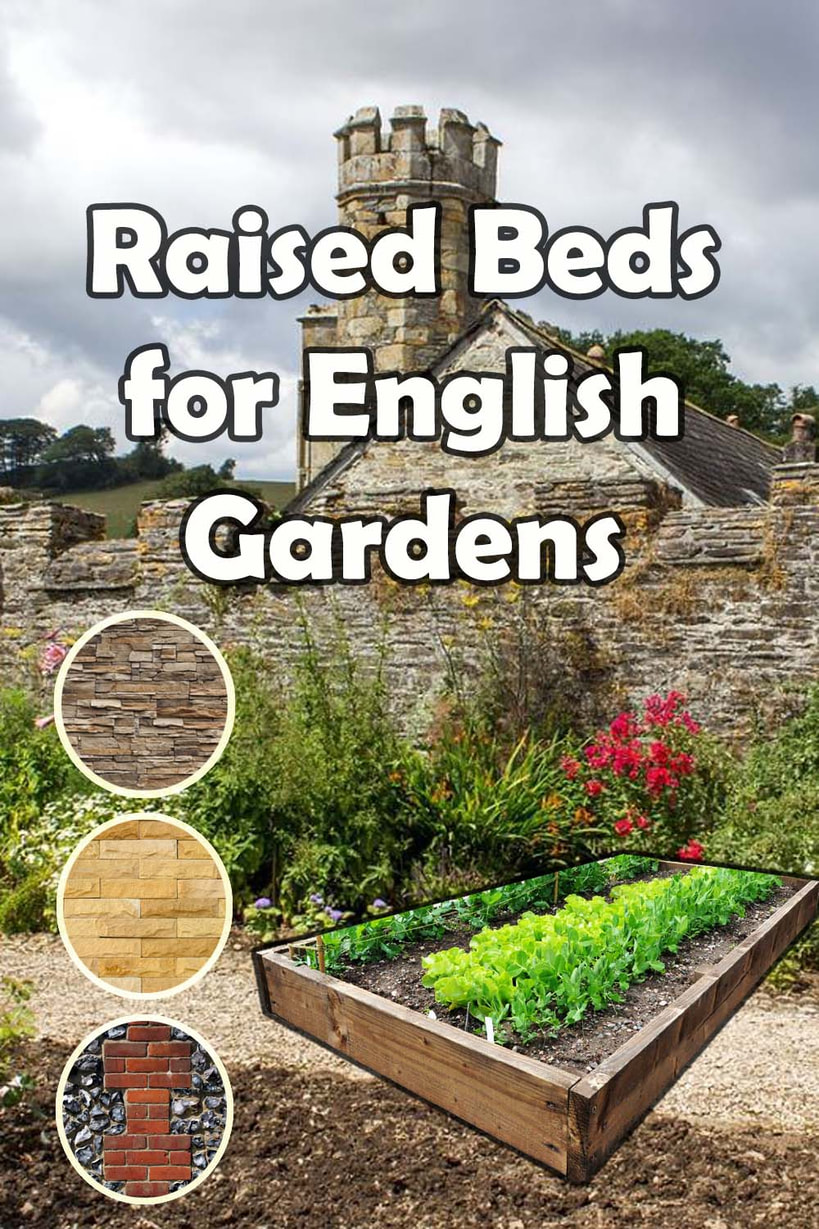 English garden raised beds